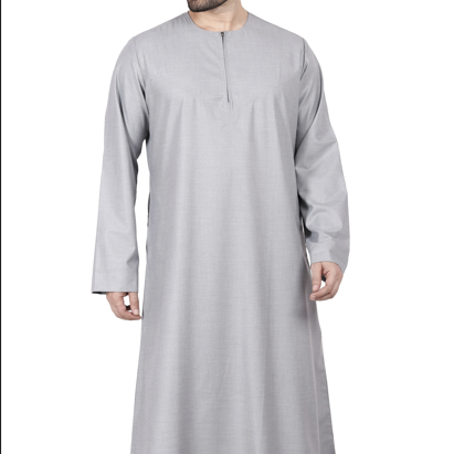 Smokey Grey Omani Thobe