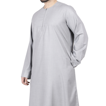 Smokey Grey Omani Thobe